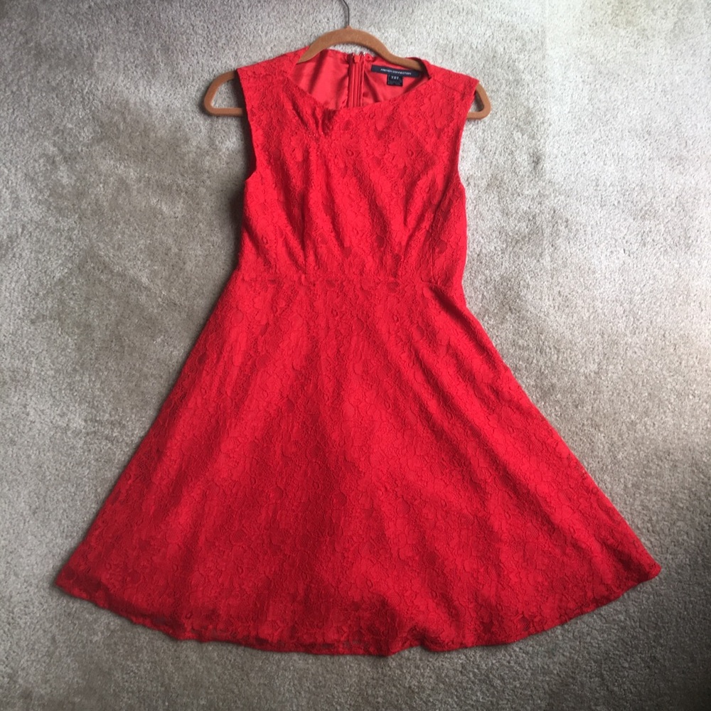 French connection lace dress